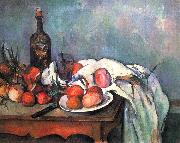 Paul Cezanne, Stilleben mit Zwiebeln